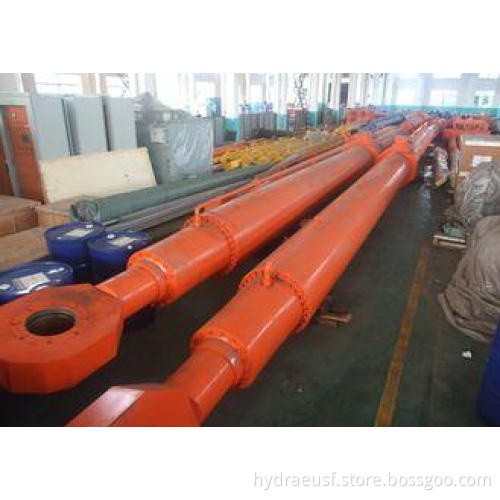 Single Hanging Hydraulic Hoist Cylinder For Machinery Equip